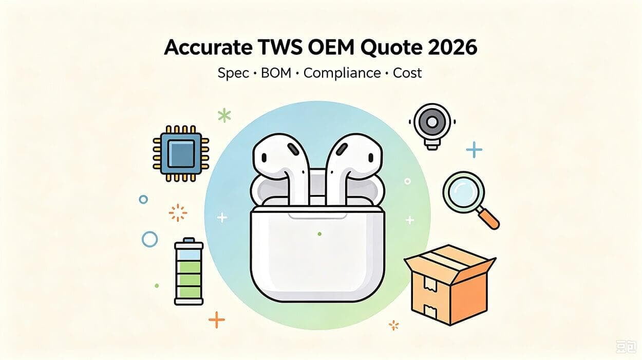 How to Request an Accurate TWS Earbuds OEM Quote in 2026: A Procurement-Focused Guide